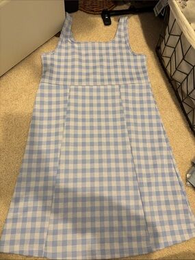 Old Navy Girls Blue Gingham Swing Tank Dress
XL